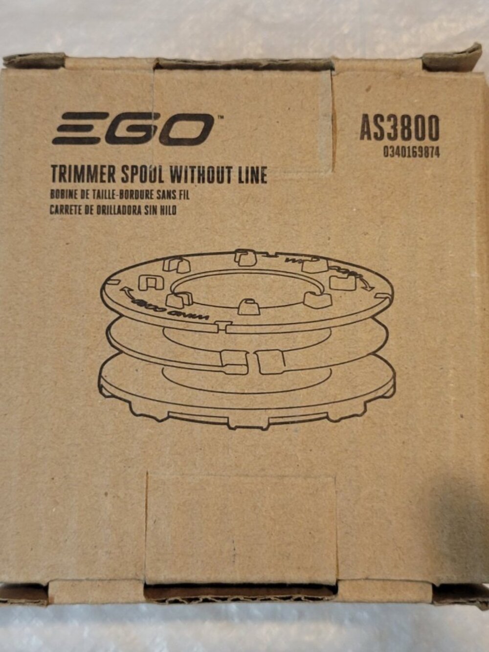 EGO AS3800 Trimmer Spool Without Line - New